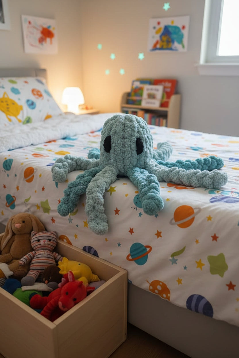 Handknit Octopus