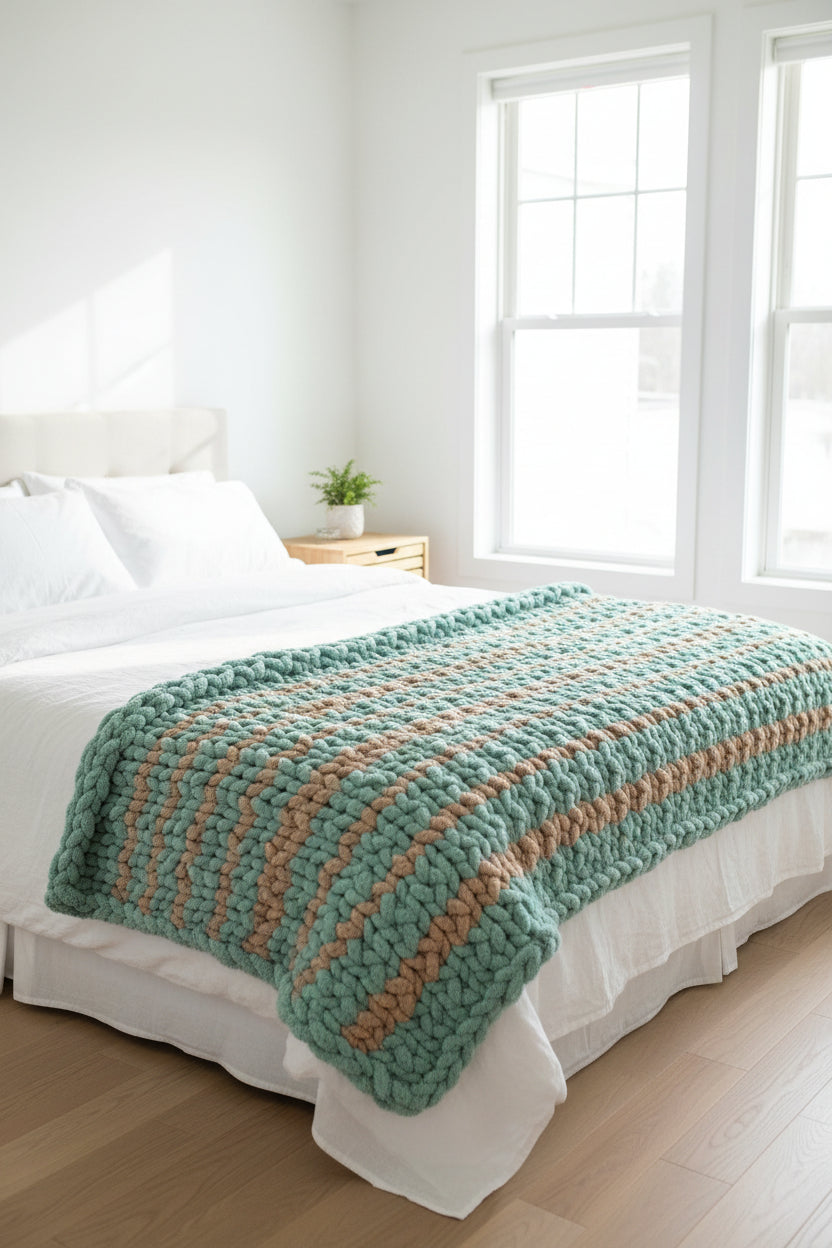 knitted blanket