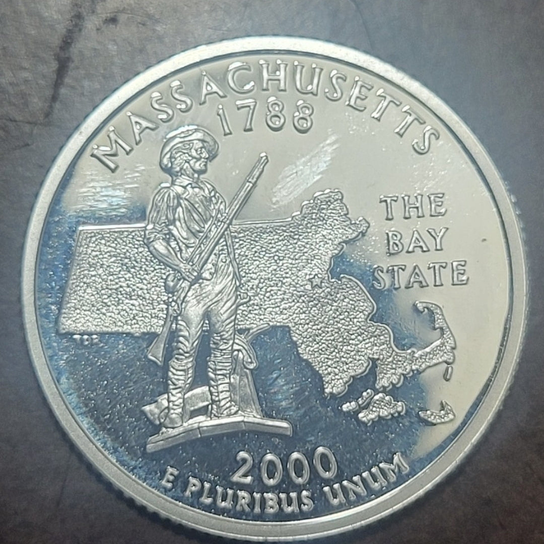 Silver State Quarter Rings - 90%