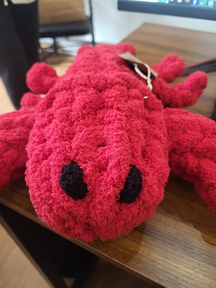 Handknit Lobster