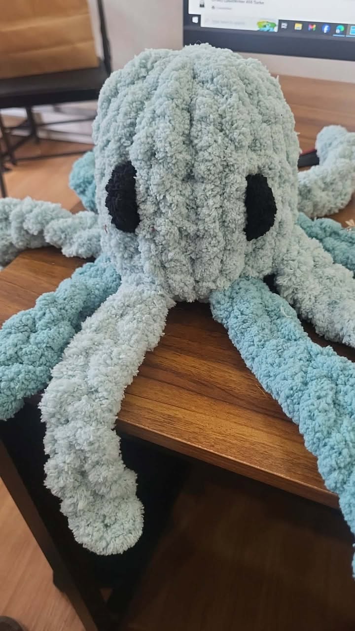 Handknit Octopus