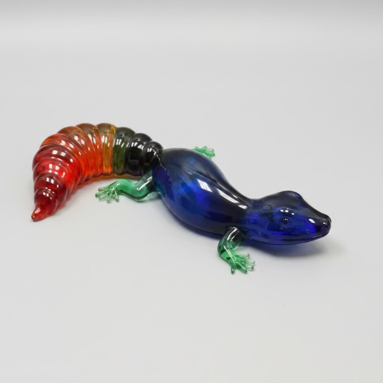 Custom resin lizard